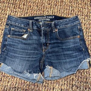 American eagle jean shorts